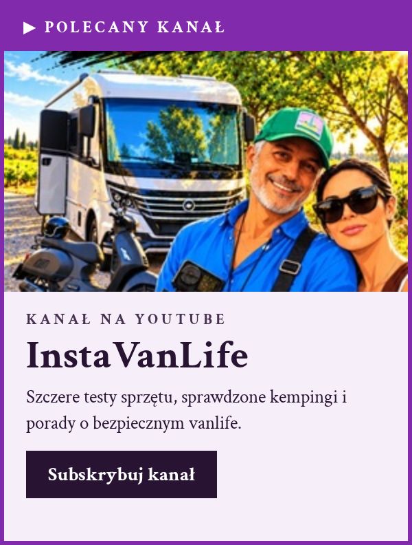 InstaVanLife – kanał o podróżach kamperem na YouTube